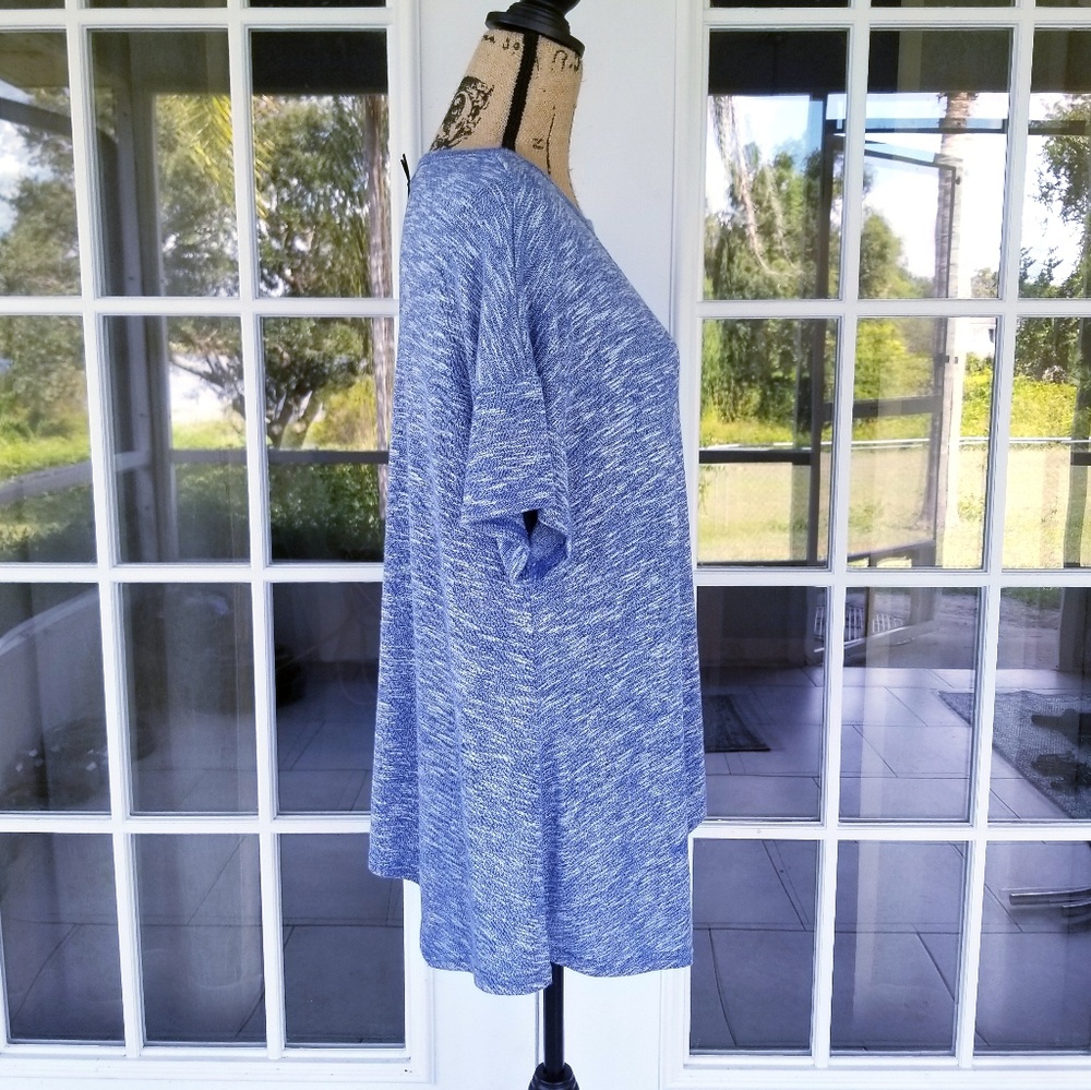 Juicy Couture Short Sleeve Top Blue Size L - Picture 5 of 7